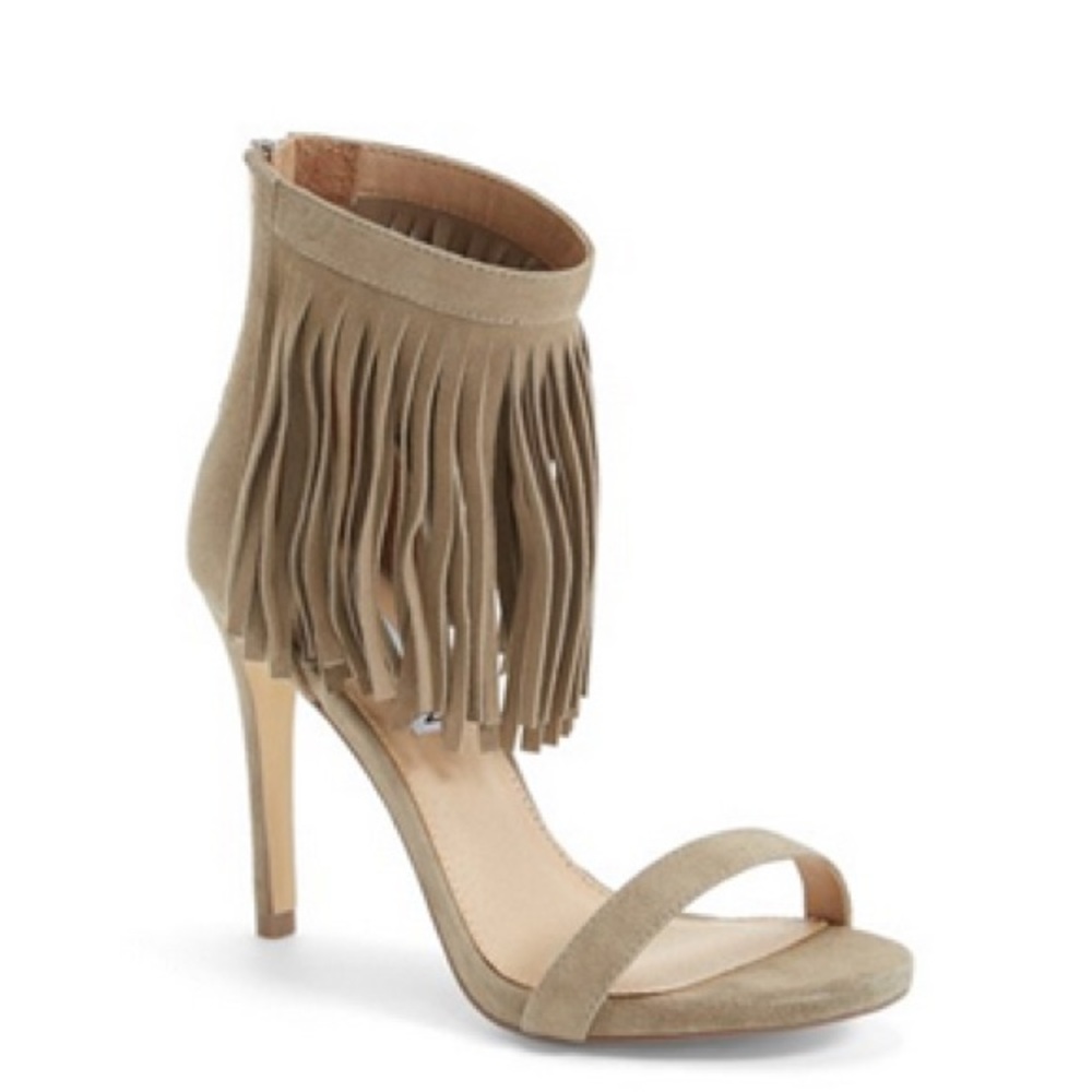 Steve Madden staarz fringe heels